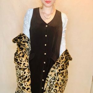 ⭐️brown button down maxi dress